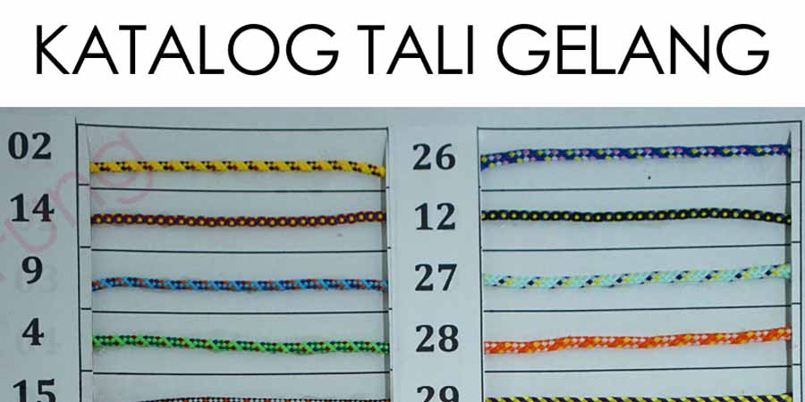 Katalog Tali Gelang